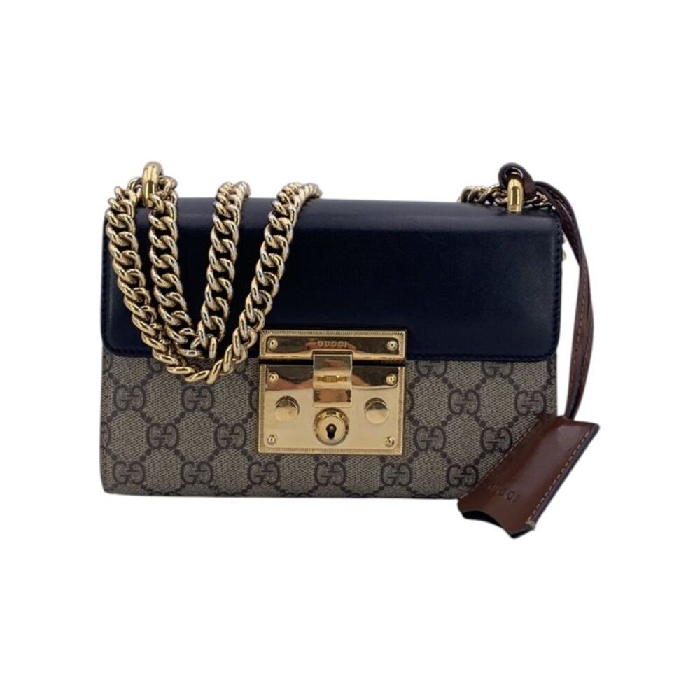 Gucci Cloth Shoulder Bag Padlock